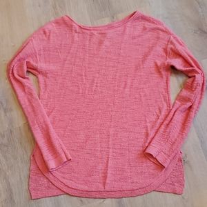 Coral loft nubby sweater